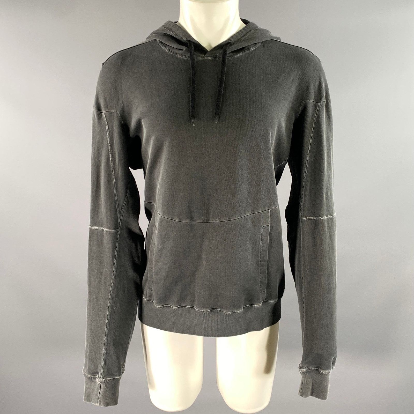 Acronym ACRONYM Size XL Grey Wash Cotton Hooded Sweatshirt Size US XL / EU 56 / 4 - 1 Thumbnail