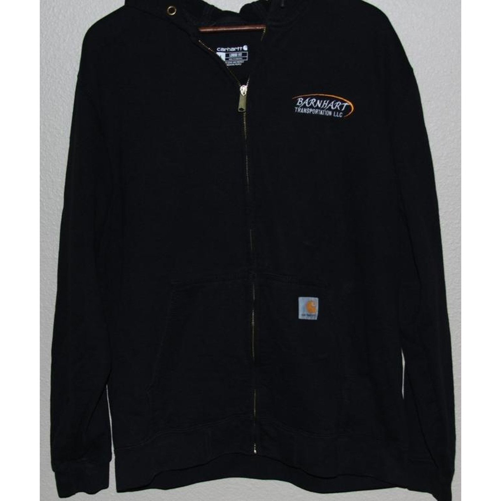 Carhartt 🛠️ Carhartt Work Hoodie – With Full Zip Size L Size US L / EU 52-54 / 3 - 1 Thumbnail