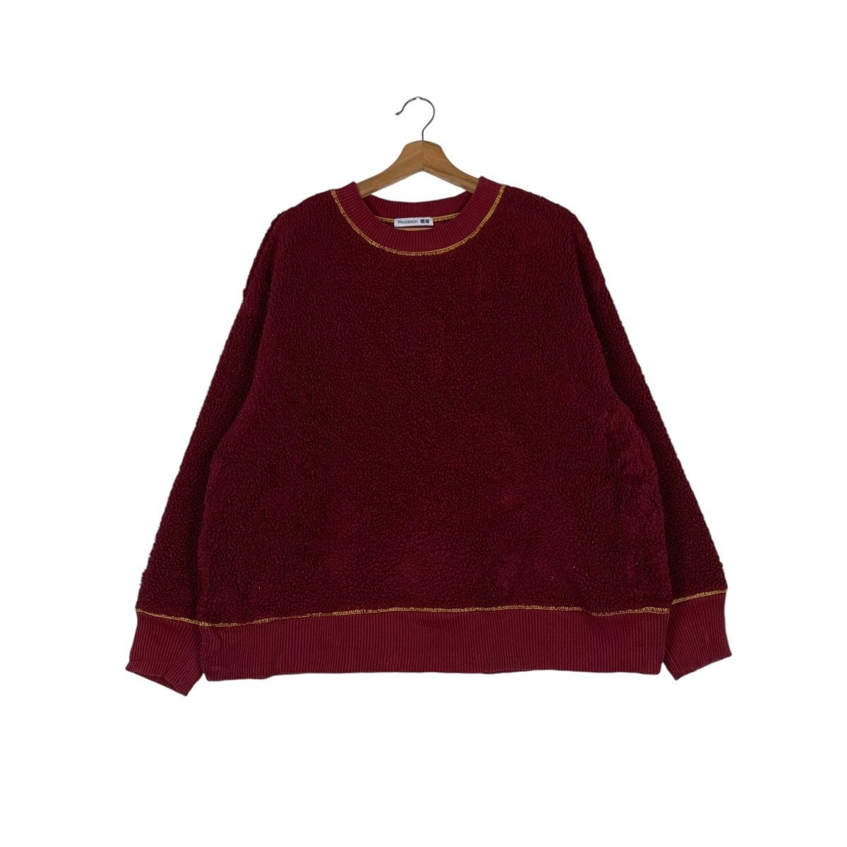 JW Anderson × Uniqlo Uniqlo X J.W.Anderson Deep Pile Fleece Sweatshirt #1411-C64 Size US L / EU 52-54 / 3 - 1 Thumbnail
