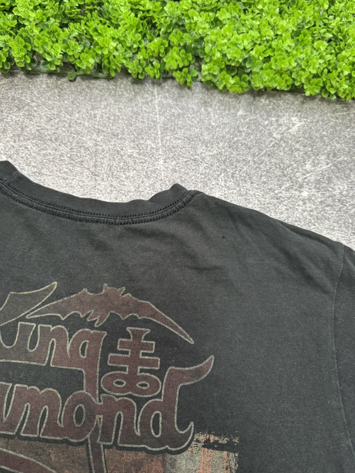 Band Tees 2019 KING OF DIAMOND T SHIRT BLACK METAL Tour Europe Size US M / EU 48-50 / 2 - 11 Thumbnail