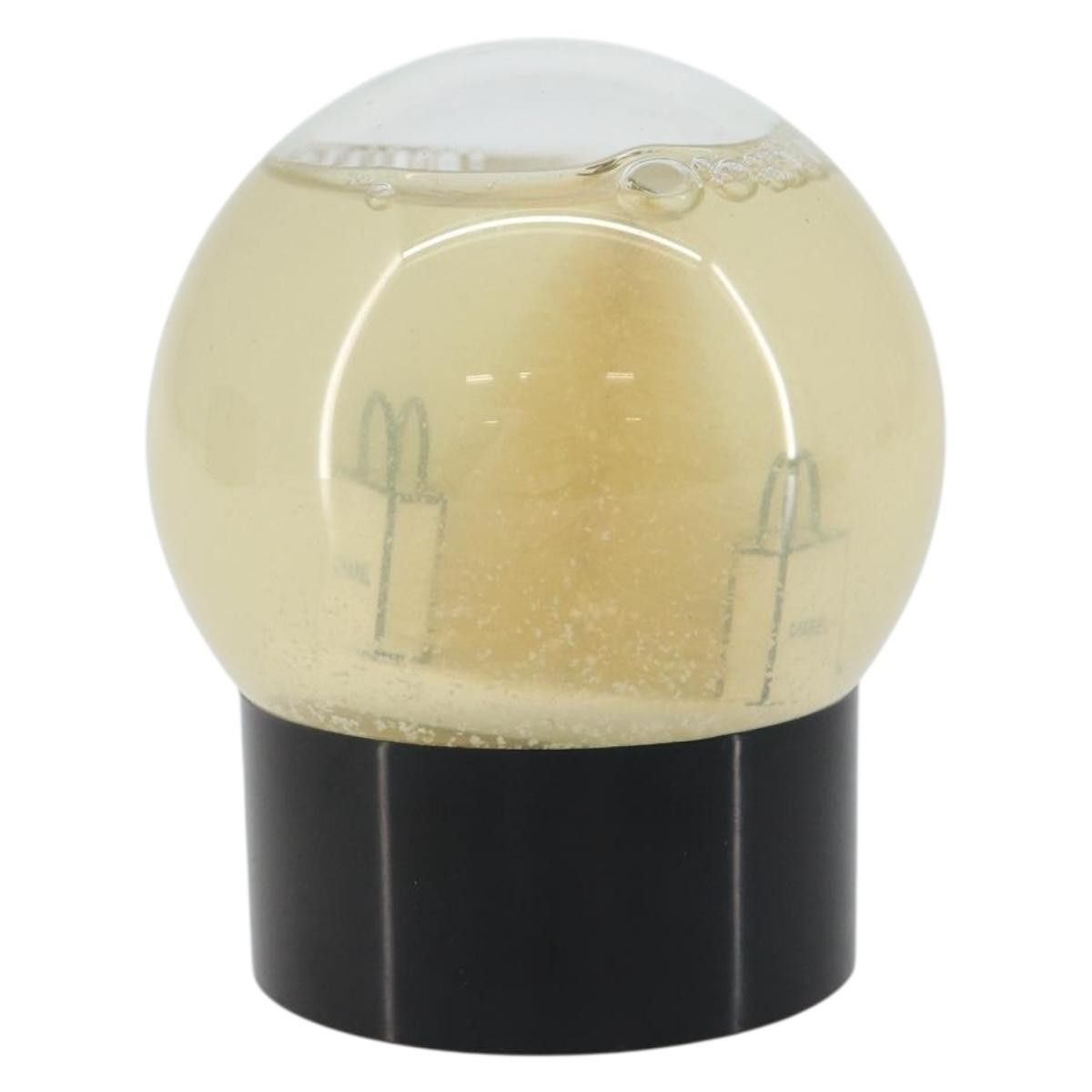 Chanel Chanel Snow Globe Glass Clear CC Size ONE SIZE - 2 Thumbnail