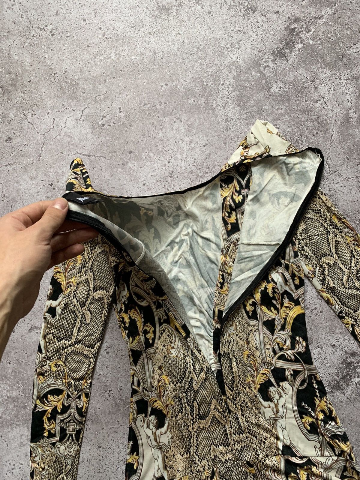 Just Cavalli × Roberto Cavalli × Vintage Cavalli vintage dress Size L / US 10 / IT 46 - 11 Thumbnail