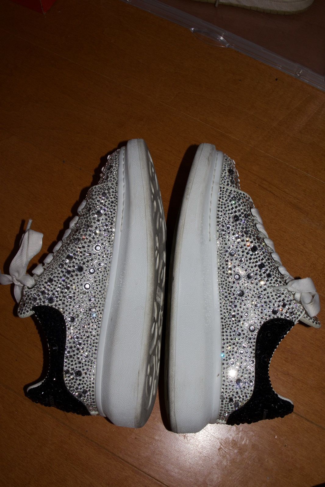 Alexander McQueen Alexander McQueen Crystal Embellished Oversized Sneaker Size US 9 / IT 39 - 8 Thumbnail