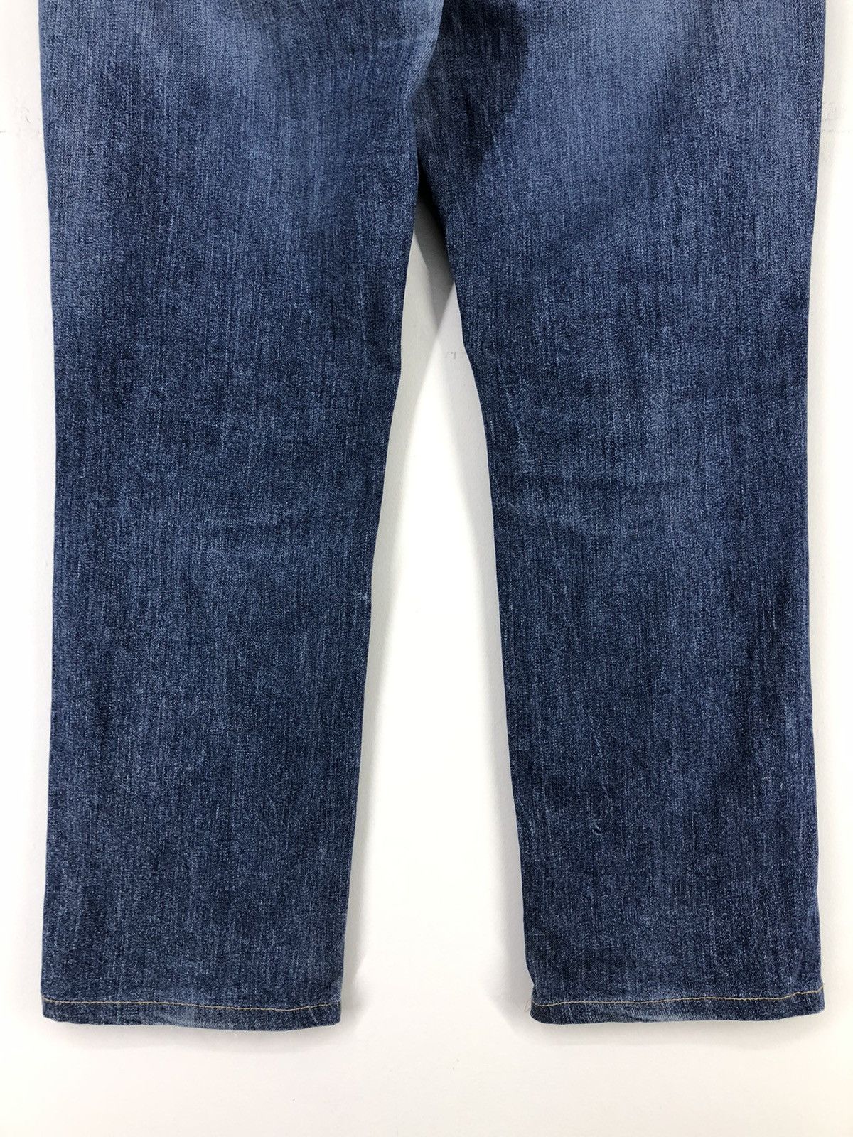 Levi's Vintage Levis 511 Patchwork Distressed Faded Blue Jeans Size US 34 / EU 50 - 18 Thumbnail