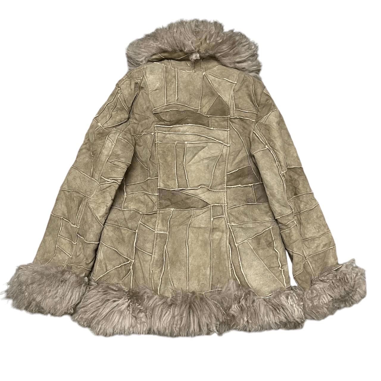 Leather Vintage Japanese Brand Sheepskin Fur Leather Jacket Size US S / EU 44-46 / 1 - 9 Thumbnail