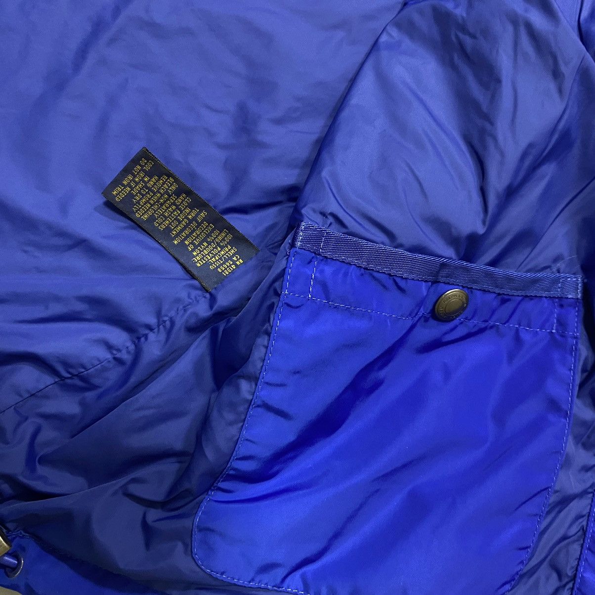 Polo Ralph Lauren Polo Ralph Lauren Nylon Mens Full Zip Jacket Size M Blue Size US M / EU 48-50 / 2 - 9 Thumbnail