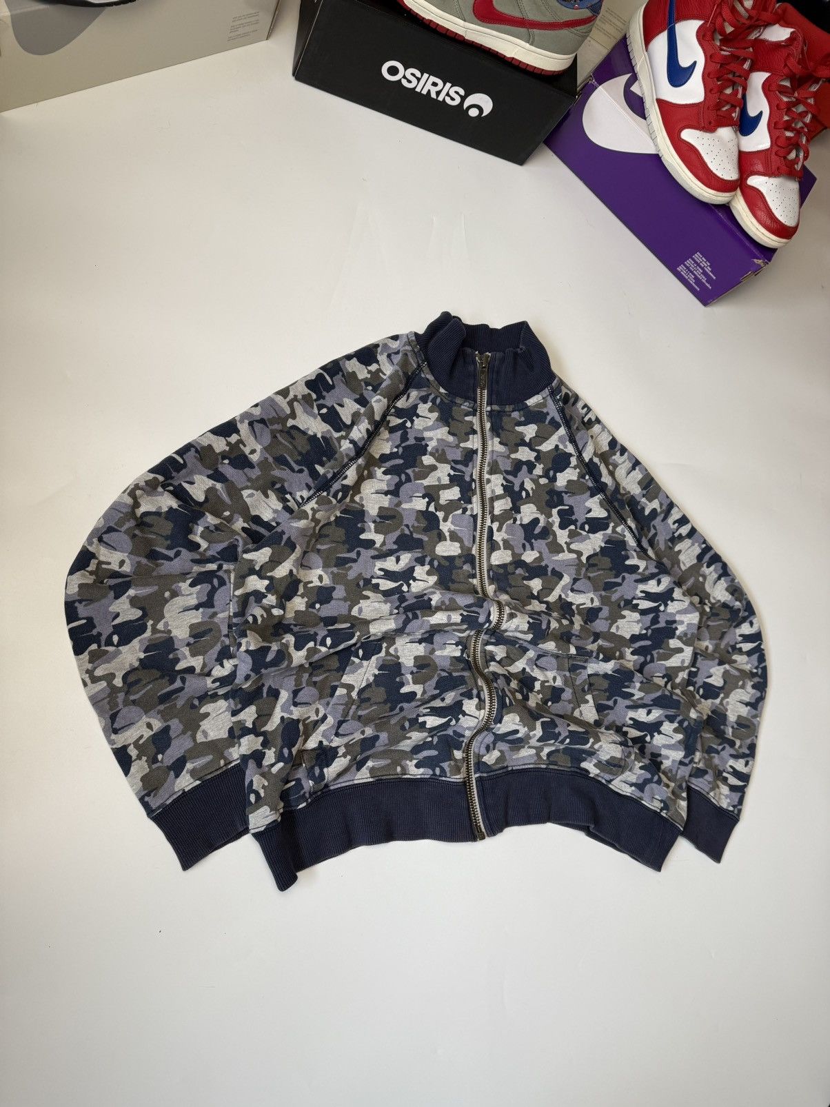 Karl Lagerfeld × Vintage Karl Lagerfeld zip hoodie Size US L / EU 52-54 / 3 - 3 Thumbnail