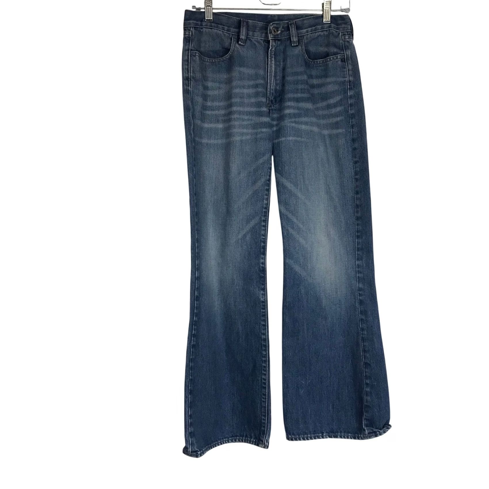 Diesel DIESEL Women Jeans Bootcut Flare Blue Denim Made in Italy Size 28 Size 28" / US 6 / IT 42 - 2 Thumbnail