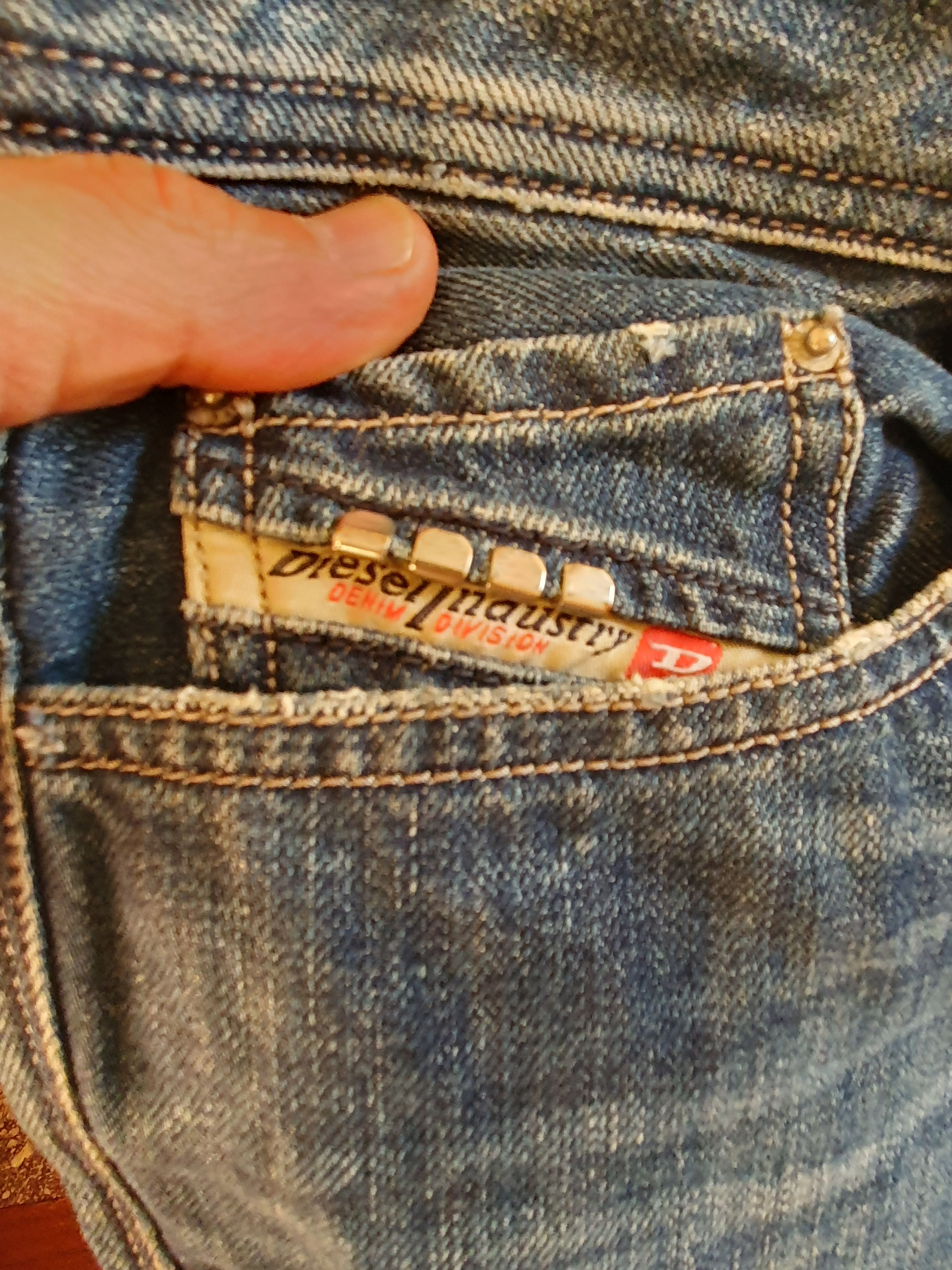 Diesel Diesel Safado Jeans Wash 008XR sz 30x34 Size US 30 / EU 46 - 8 Thumbnail