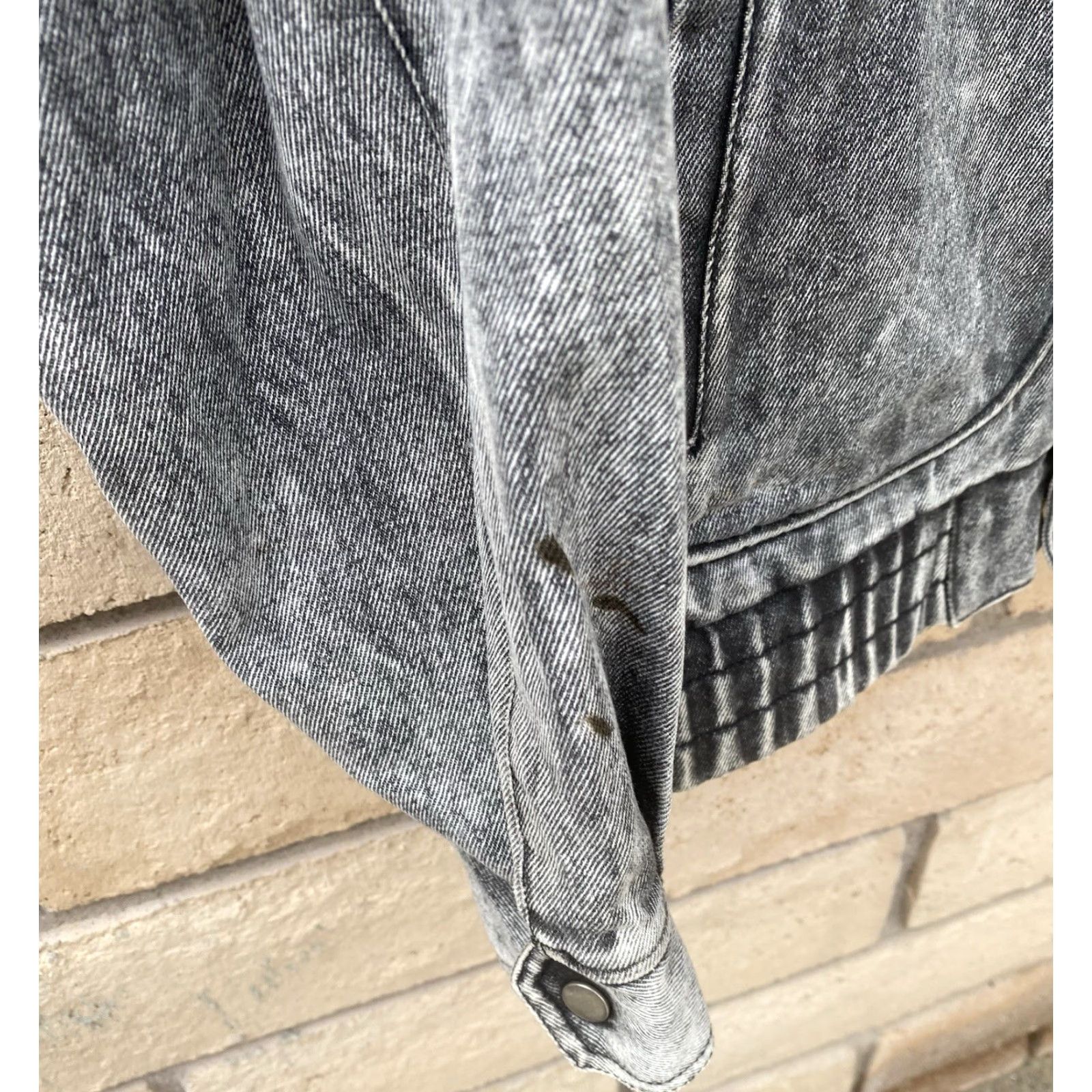 Denime VINTAGE WPL 7720 Denim Jacket Grunge 1990s Black Size L Mens Size US L / EU 52-54 / 3 - 4 Thumbnail