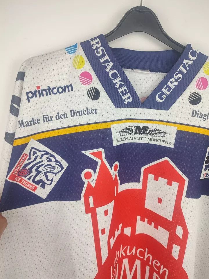 Vintage Vintage Ice Tigers Nuremberg play off 1999 #44 Grant Size US XXL / EU 58 / 5 - 7 Thumbnail