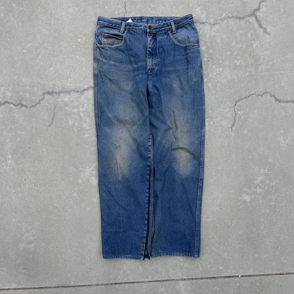 Vintage Vintage Japanese Style Spidi Racing Jeans Size 52 Pants 00s Size US 36 / EU 52 - 1 Thumbnail