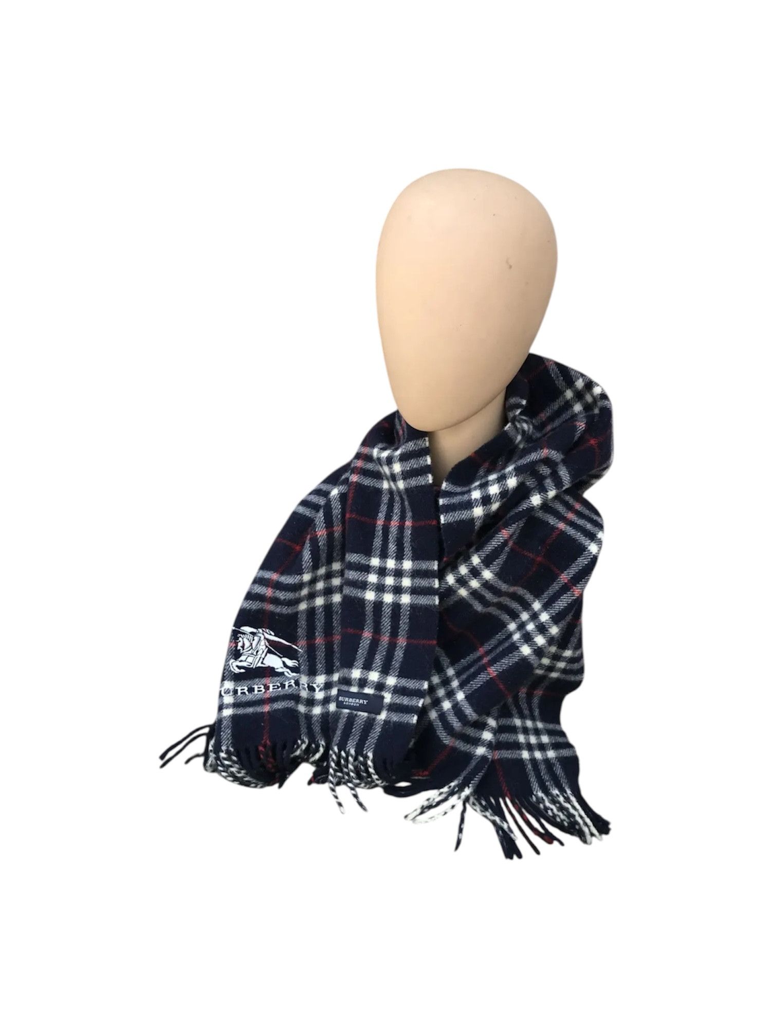 Burberry Burberry Novacheck Scarf Wool Size ONE SIZE - 1 Thumbnail