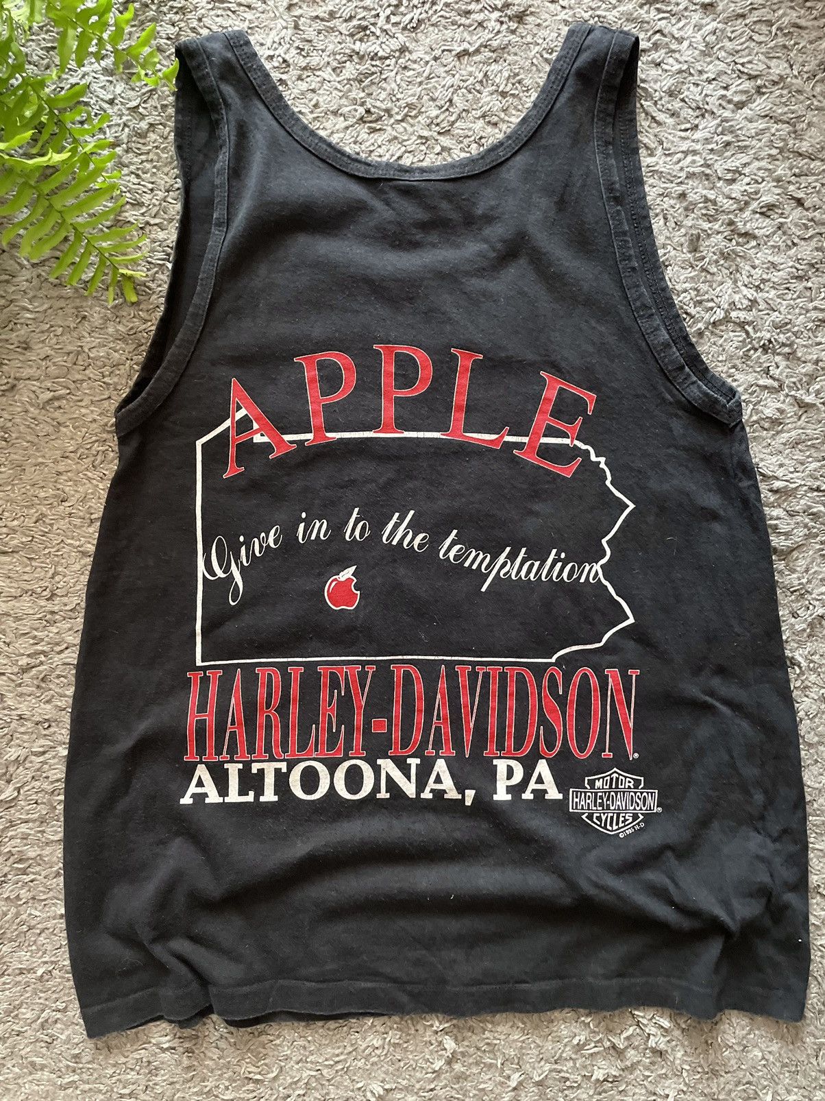 Harley Davidson × Vintage 90s Harley Davidson Undershirt Streetwear Vintage Big Logo Size US L / EU 52-54 / 3 - 13 Thumbnail