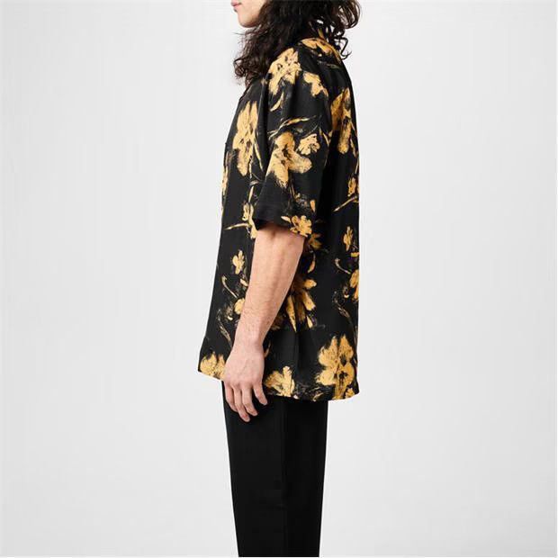 Jil Sander o1loc1c1124 Shirts in Black/Yellow Size US XS / EU 42 / 0 - 4 Thumbnail