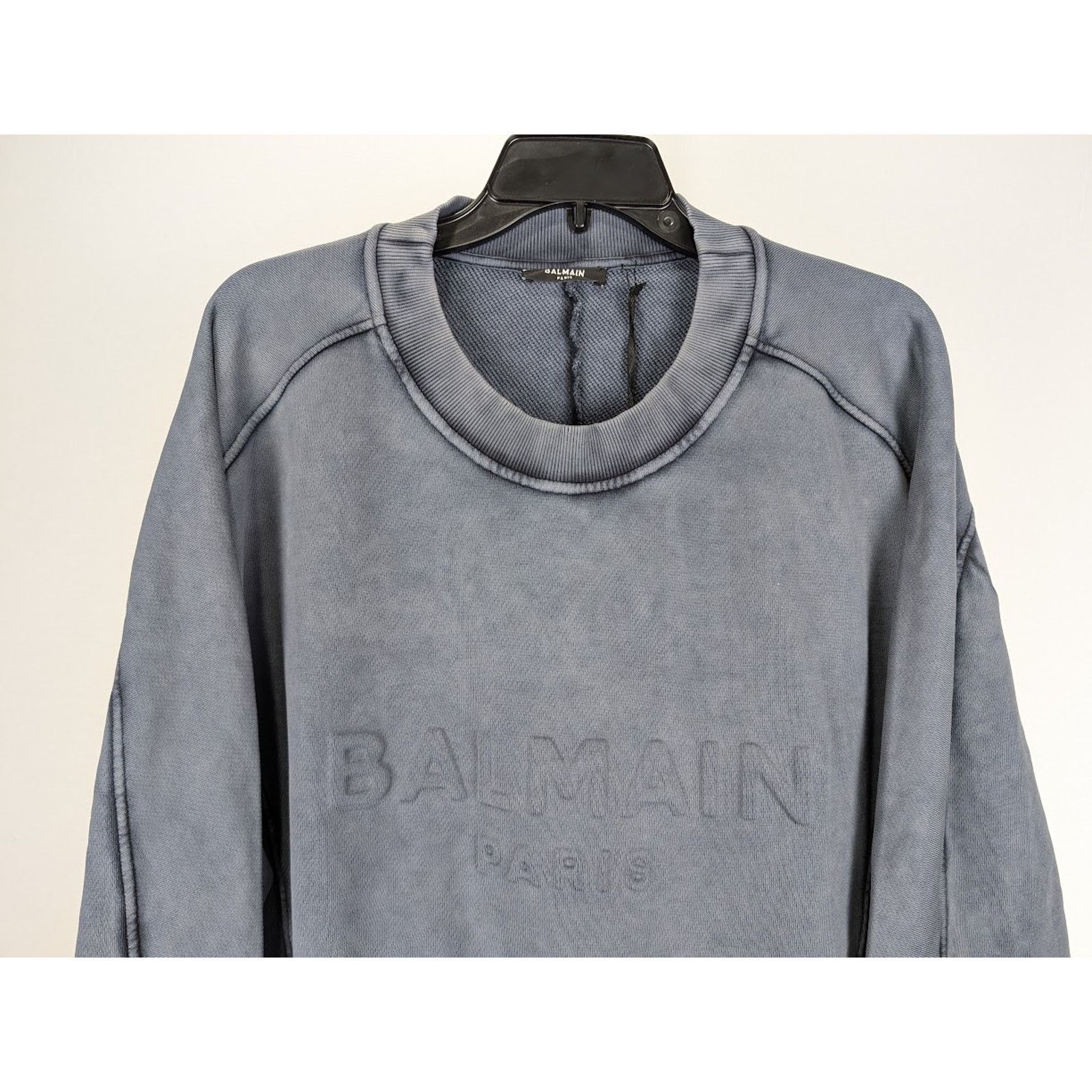 Balmain o1rshd1 Sweater in Marine Size US XS / EU 42 / 0 - 5 Thumbnail