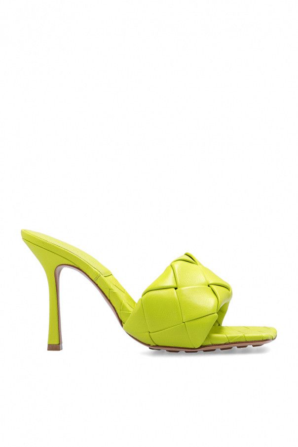Bottega Veneta o1loc1c0824 608854 Lido Mules in Yellow Size US 9 / IT 39 - 1 Thumbnail