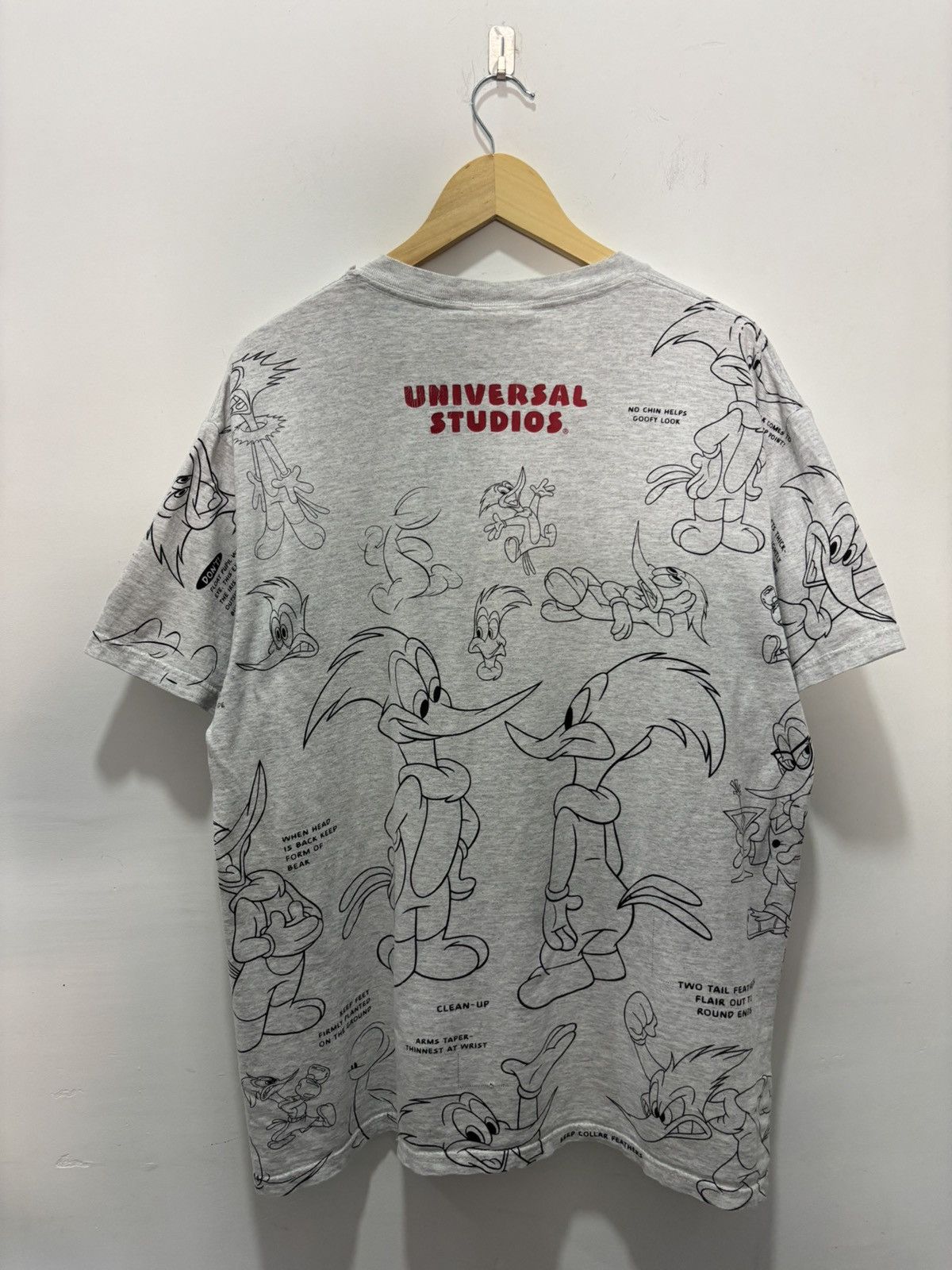 Cartoon Network Vintage Woody Woodpecker AOP Tshirt Size US XL / EU 56 / 4 - 2 Thumbnail