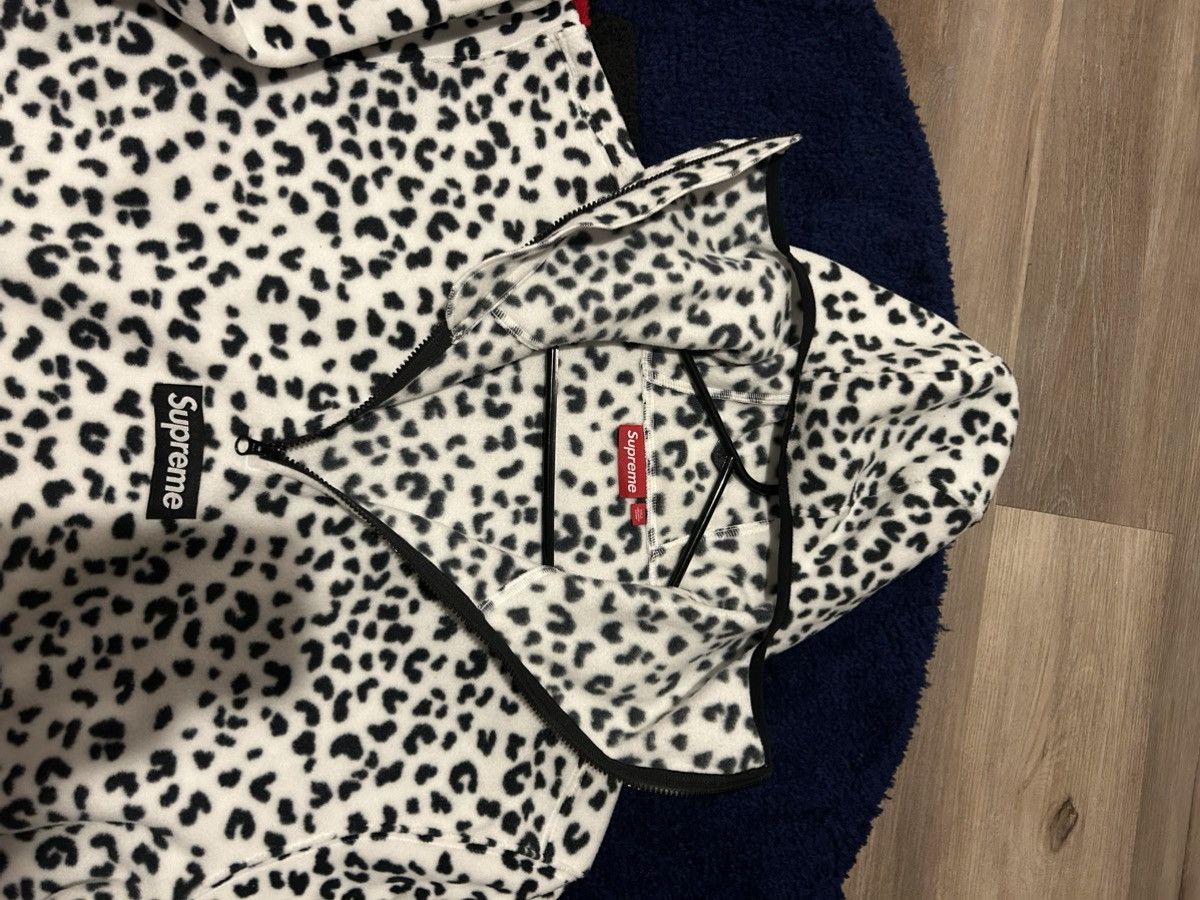 Supreme Supreme Polartec Facemask Half Zip Hooded Sweatshirt (FW24) Size US XL / EU 56 / 4 - 7 Thumbnail