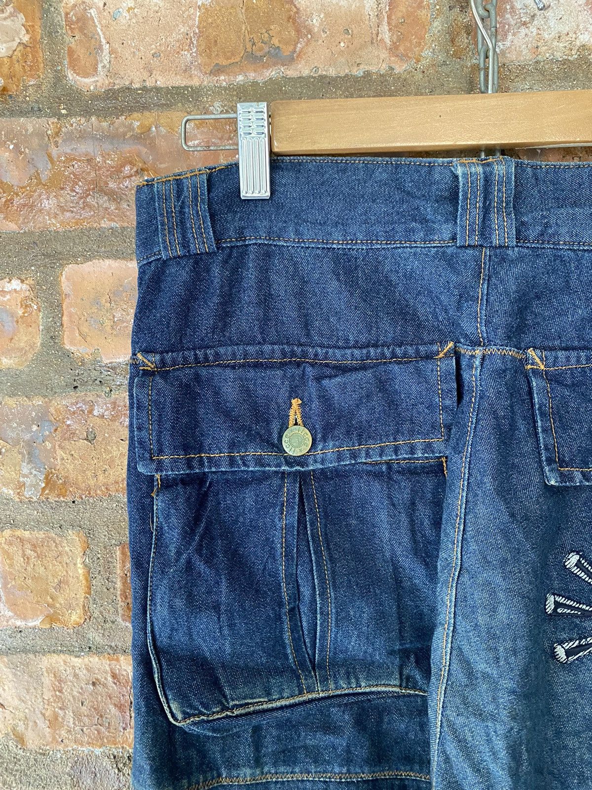 Yoshiyuki Konishi 1990s FICCE Bondage baggy multipocket pants Size US 32 / EU 48 - 5 Thumbnail
