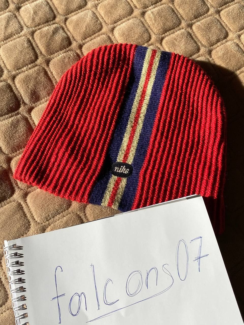 Nike Nike Y2K Small Logo Vintage Winter Hat Size ONE SIZE - 2 Thumbnail