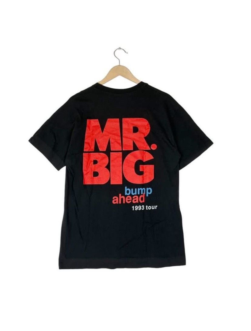 Band Tees × Vintage Vintage 90s Mr Big Bump A Head Tour Tees/ Hard Rock / Glam Size US L / EU 52-54 / 3 - 2 Thumbnail