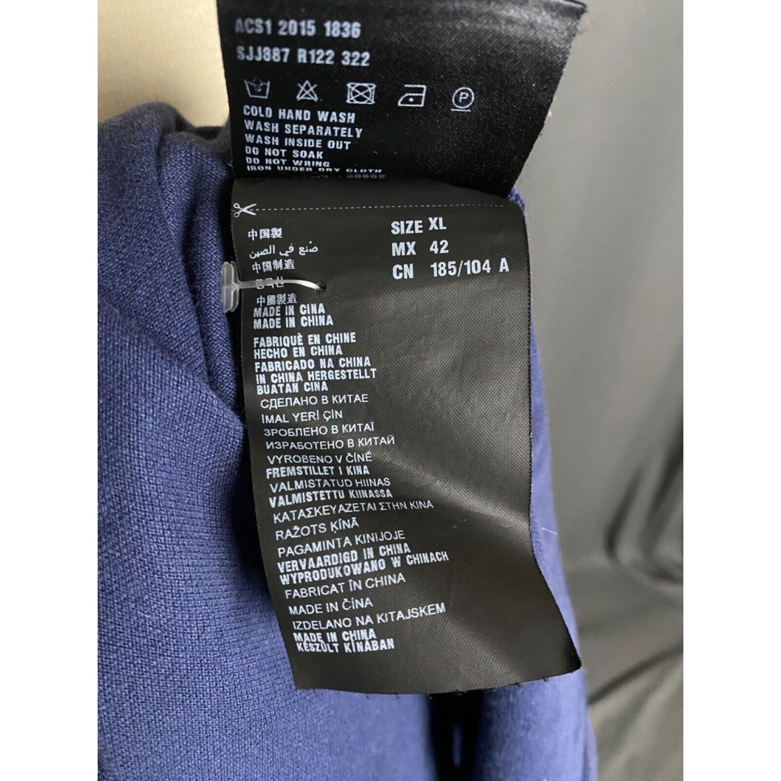 Prada Prada Small Logo Men's Blue Polo T-Shirt Size XL Size US XL / EU 56 / 4 - 13 Thumbnail