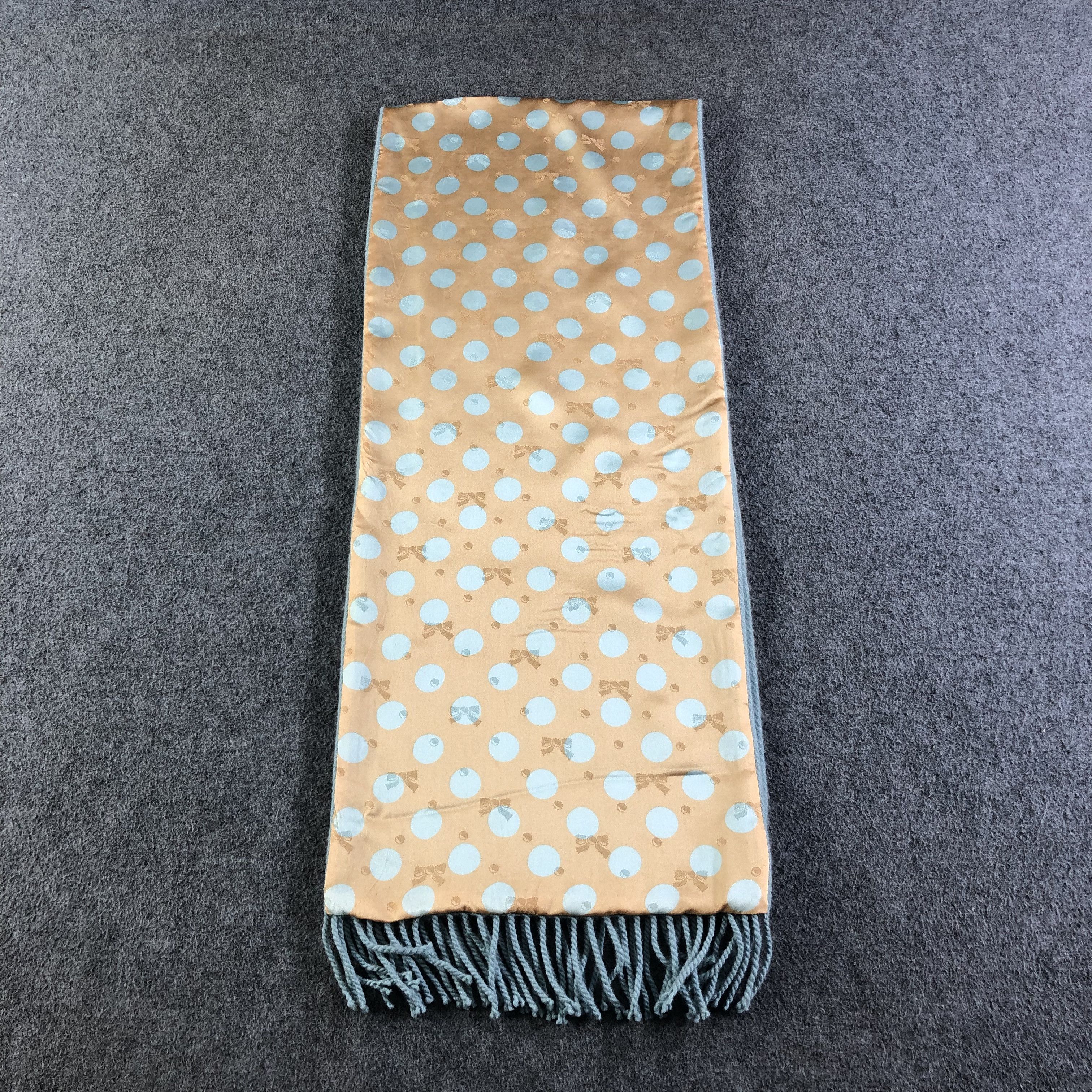 Nina Ricci Nina Ricci Silk/Cashmere Scarf Muffler V1855 Size ONE SIZE - 2 Thumbnail