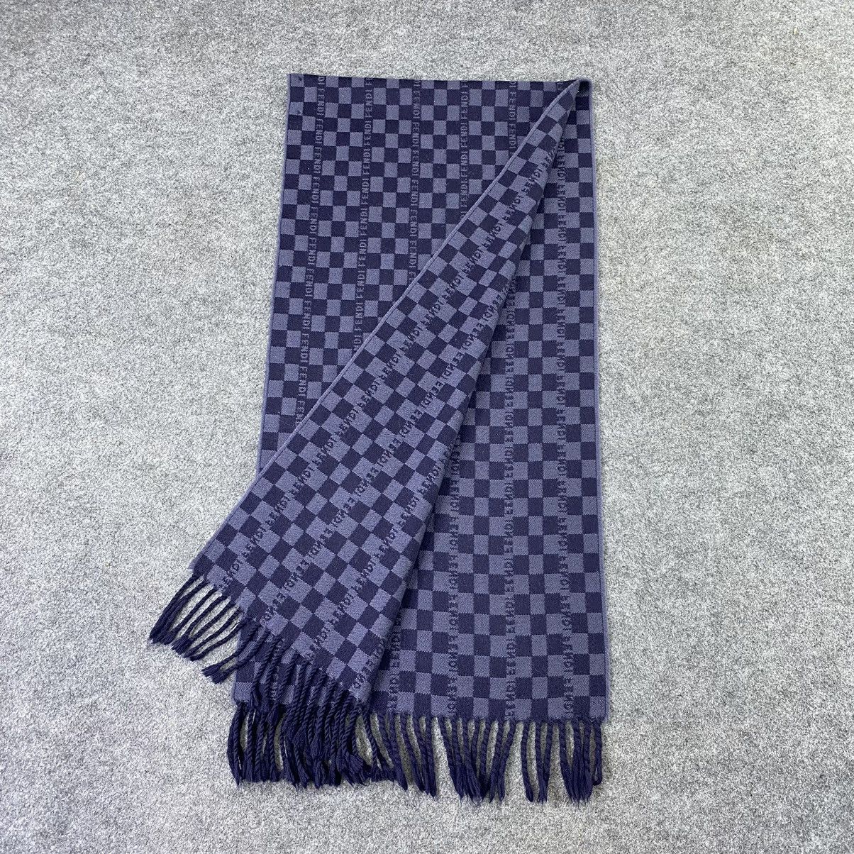 Fendi × Vintage Fendi Muffler / Scarf / Neckwear - T1341 Size ONE SIZE - 4 Thumbnail