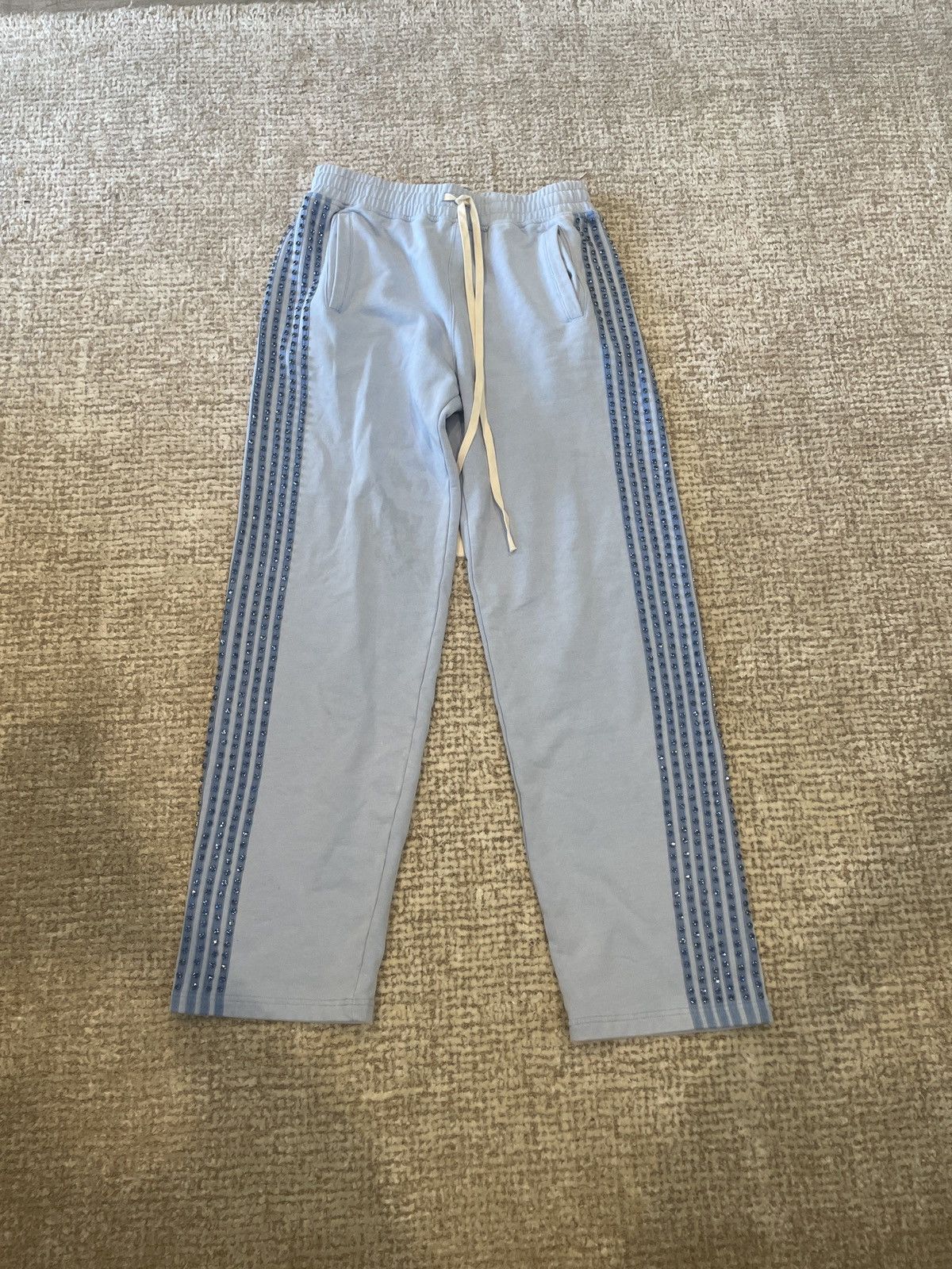 Vale Vale Light Blue Crystal Sweats medium Size US 30 / EU 46 - 1 Thumbnail
