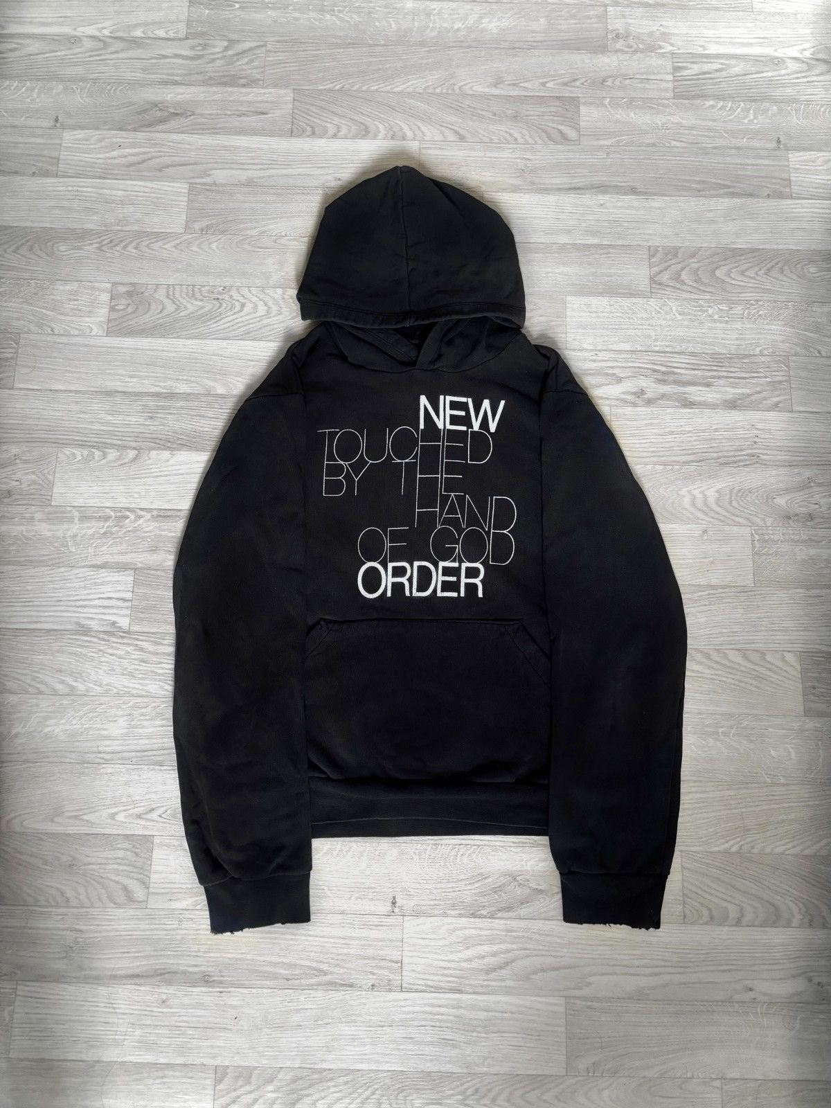 Raf Simons Raf Simons AW03 “Closer” New Order Hoodie | Grailed