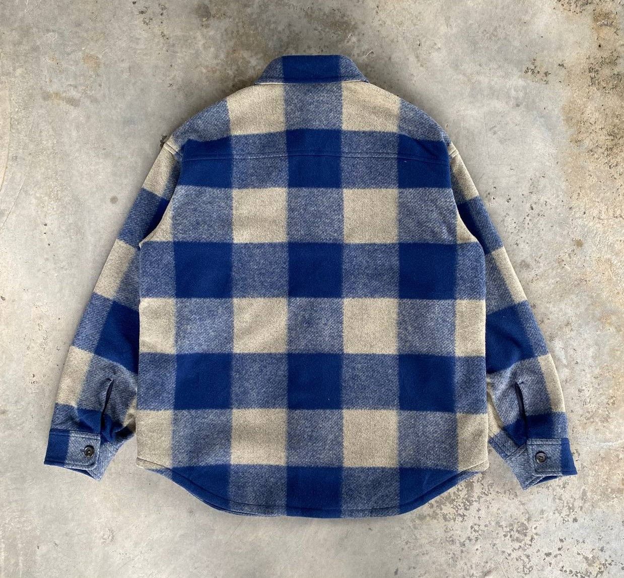 Japanese Brand GRUNGE PRISONER CHECKERED FLANNEL BY UNIQLO Size US M / EU 48-50 / 2 - 4 Thumbnail