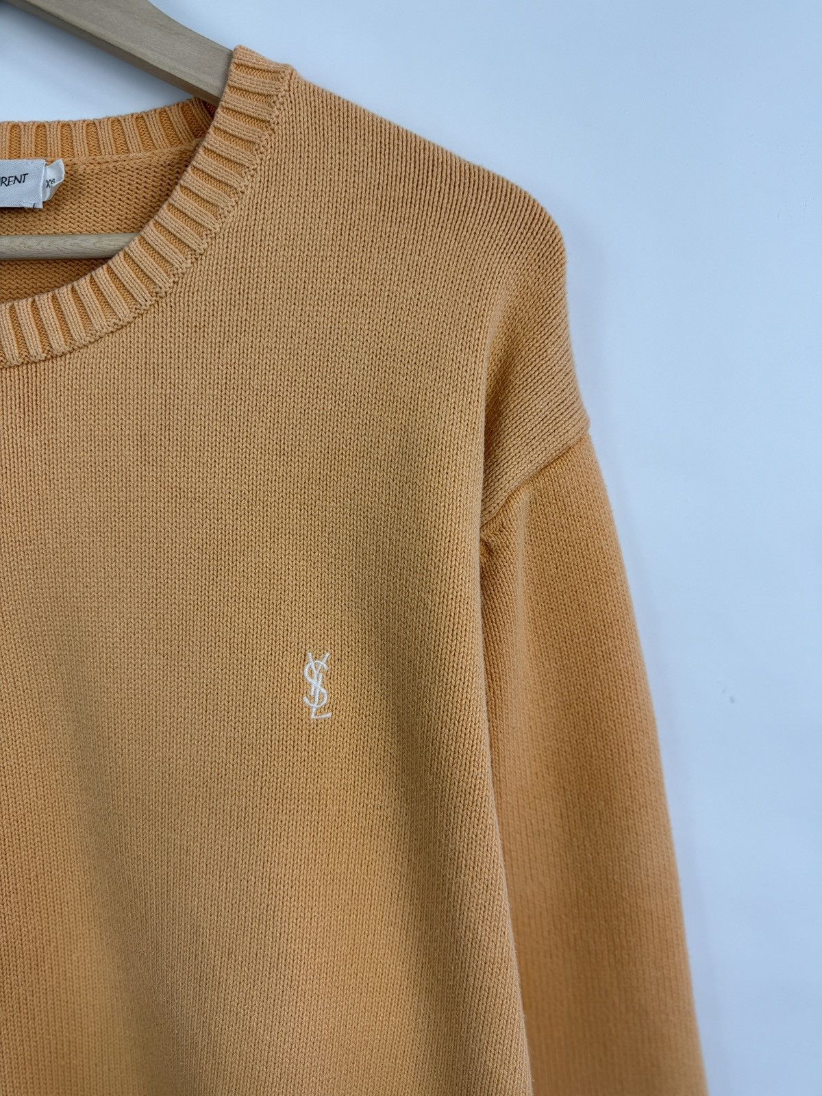 Vintage 90s YSL Yves Saint Laurent Sweater Retro Rare Hype