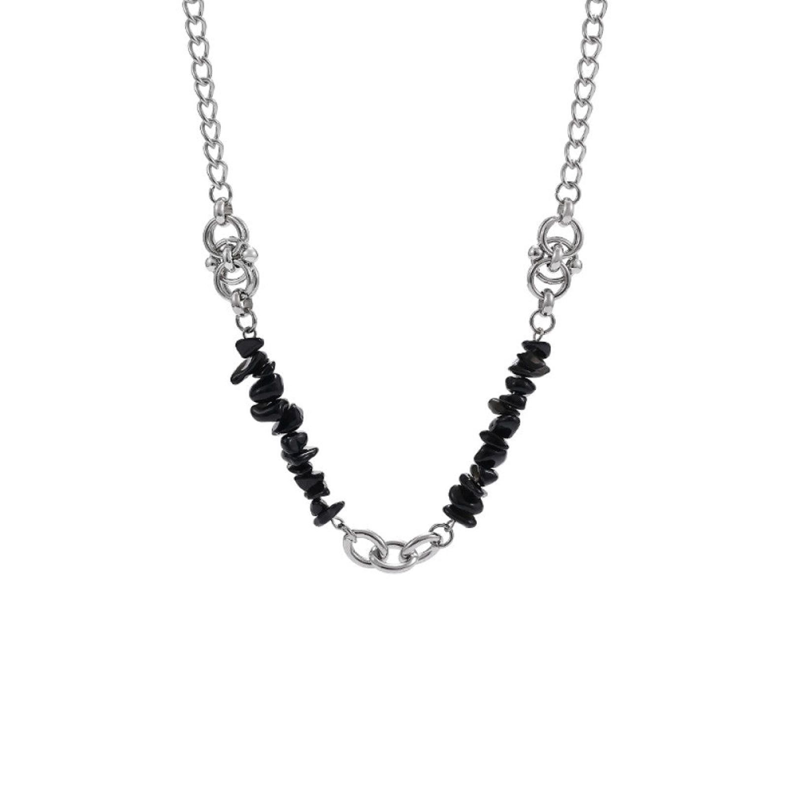 Jewelry Layered Chain Gemstone Necklace Size ONE SIZE - 7 Thumbnail