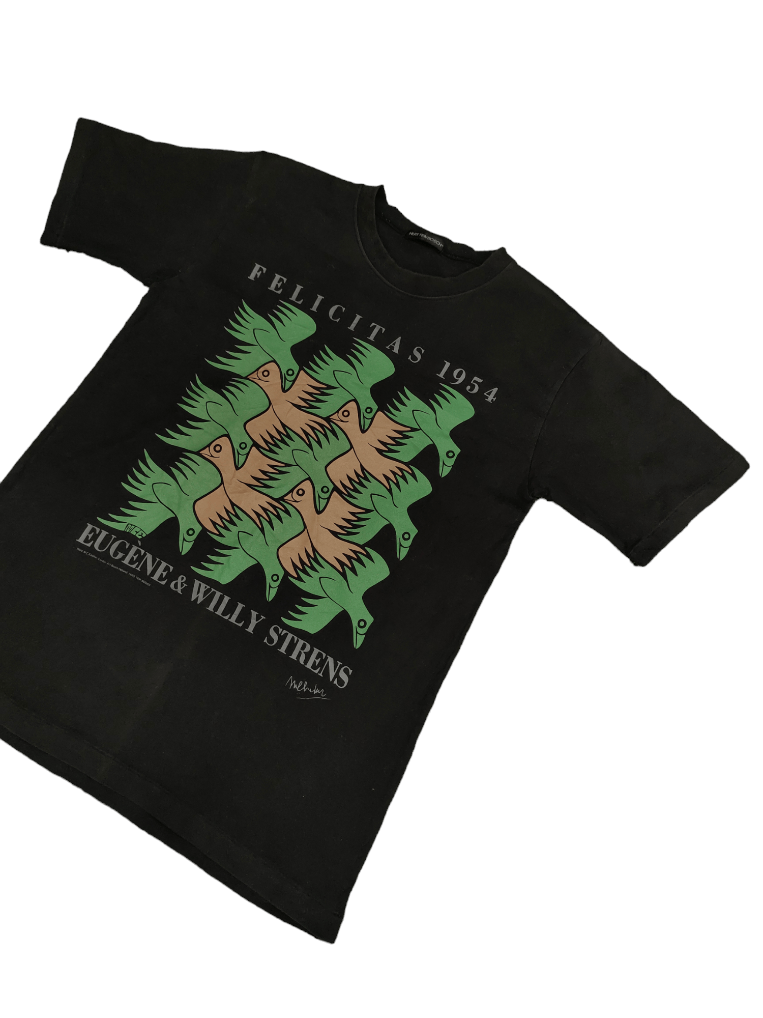 Arts & Science Vintage 90s M.C Escher Felicitas 1954 Eugene & Willy Strens Size US M / EU 48-50 / 2 - 7 Thumbnail