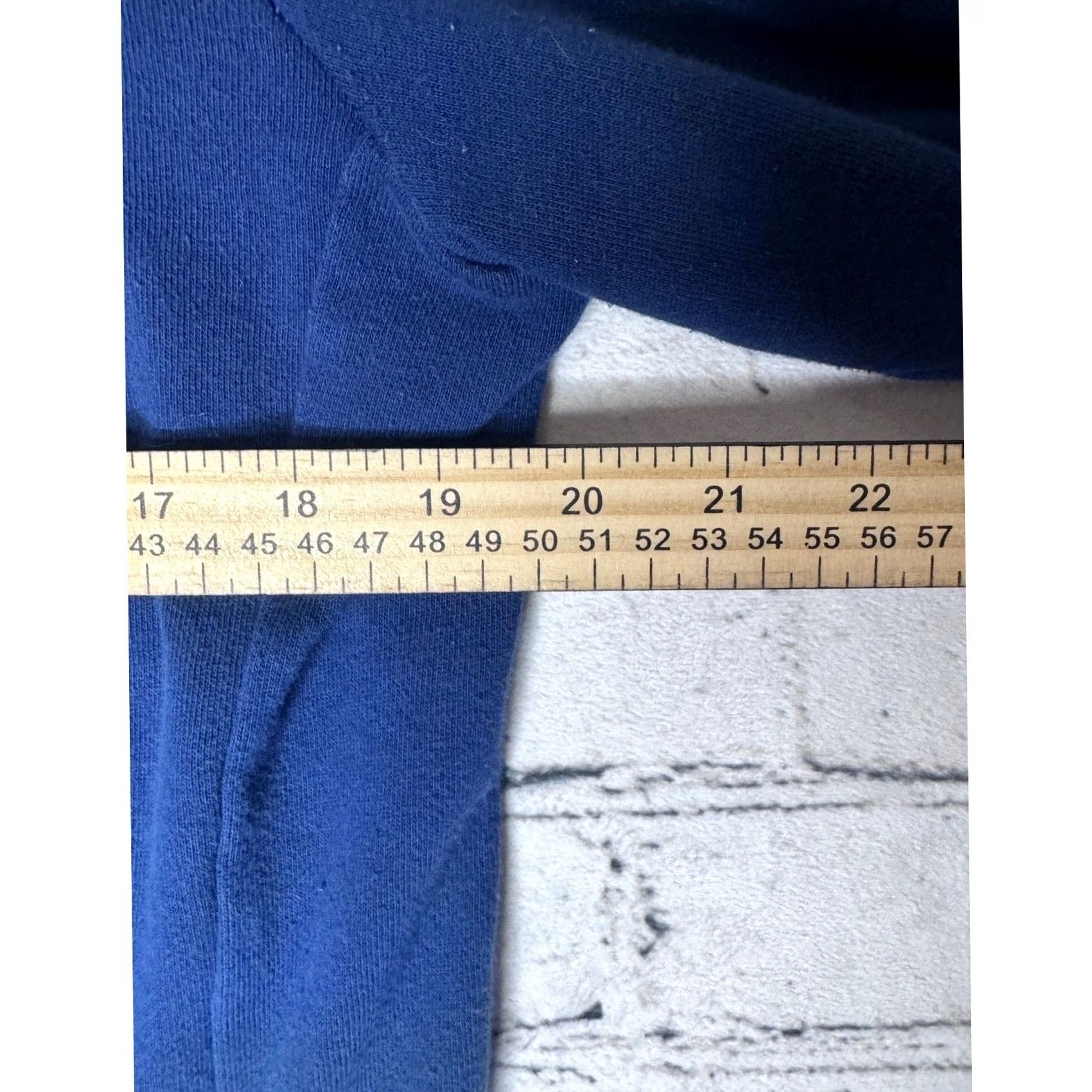 Aeropostale AeroPostale Hoodie Mens Size S Blue Graphic Print Mountains Landscape Pullover Hooded Pockets Crew Neck Nature Modern Casual Size US S / EU 44-46 / 1 - 6 Thumbnail