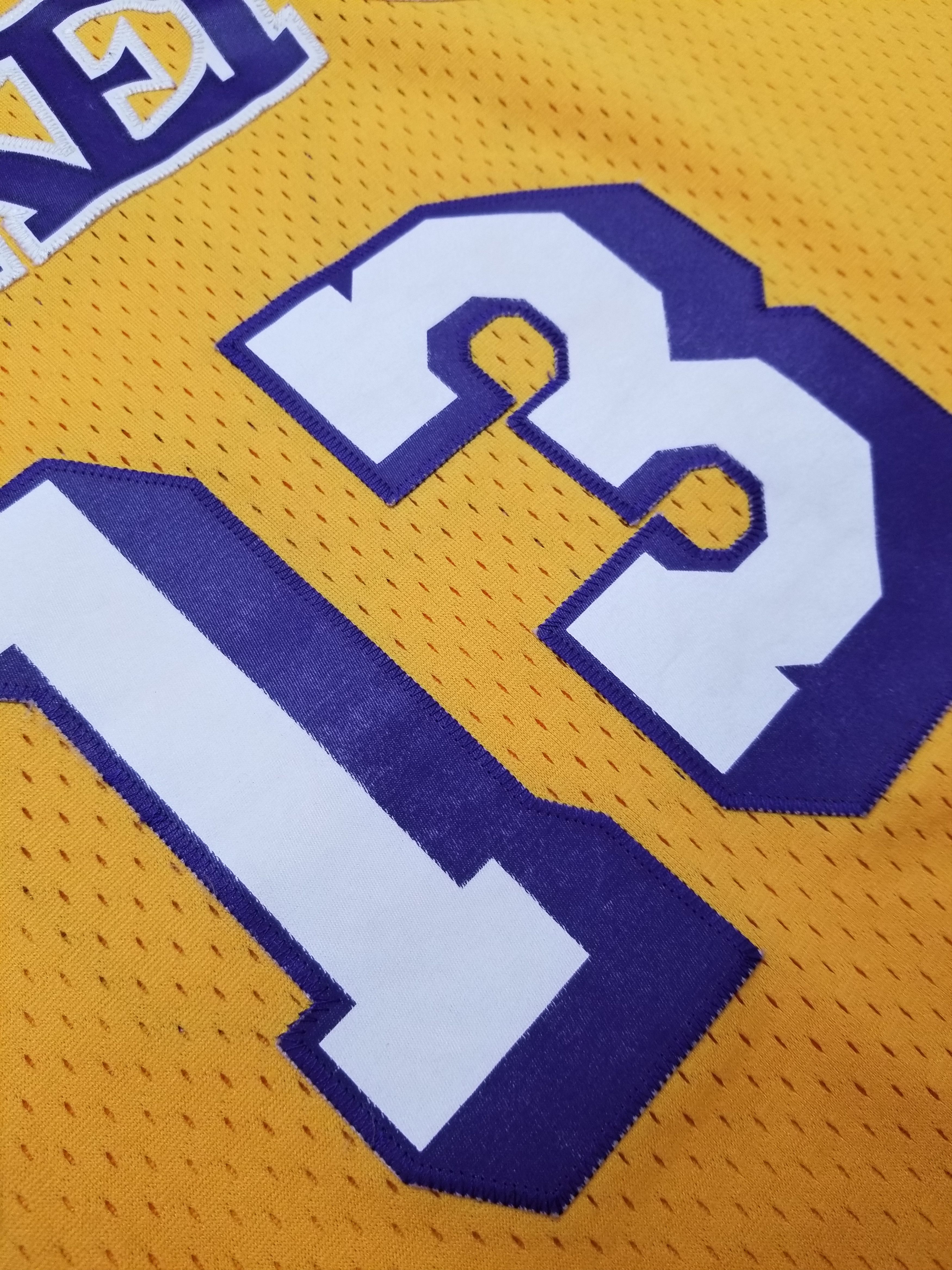 Adidas Adidas Wilt Chamberlain LA Lakers NBA Jersey Size US L / EU 52-54 / 3 - 12 Thumbnail