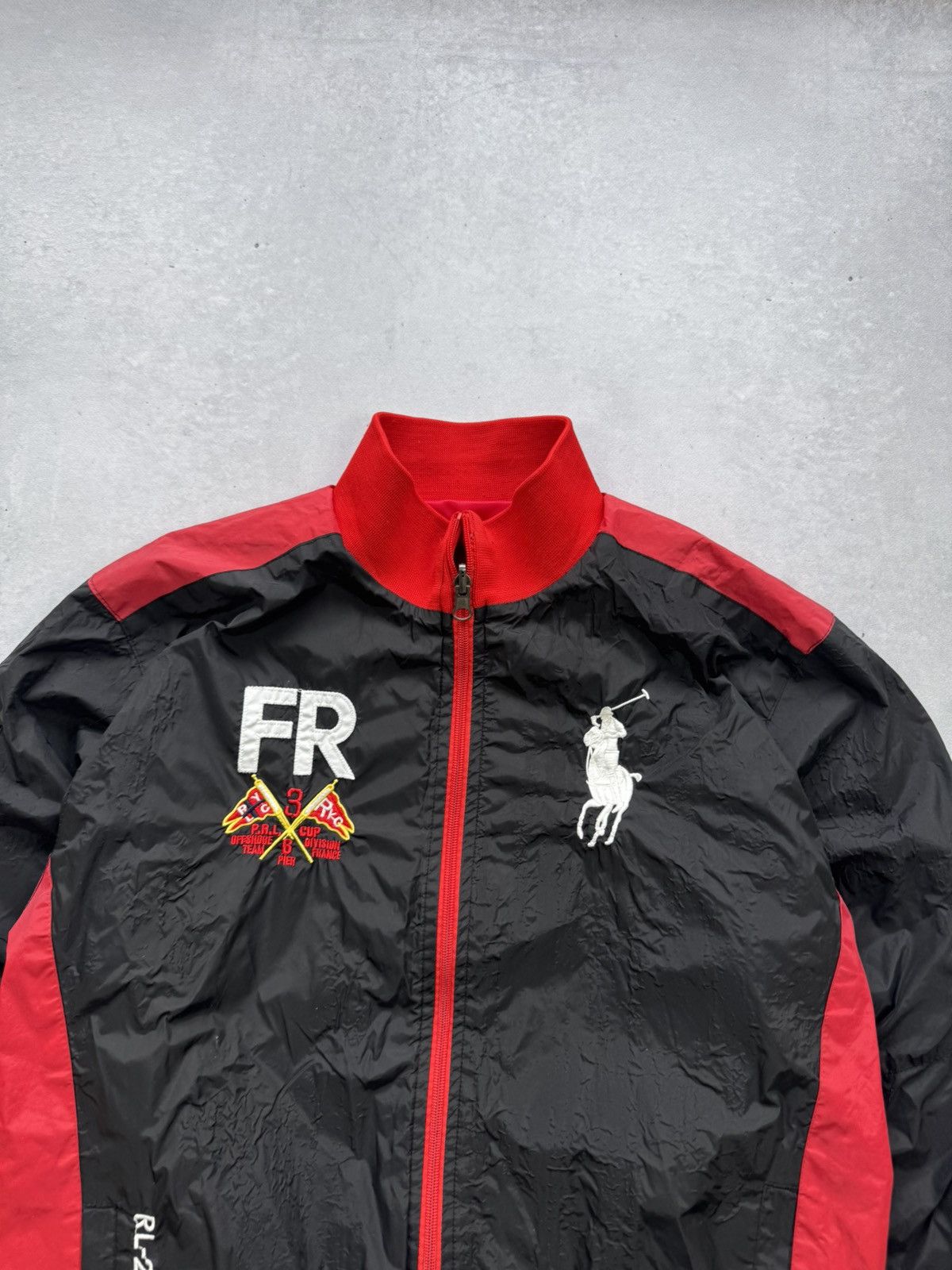 Vintage Vintage France Polo Ralph Lauren Zip Jacket Size US M / EU 48-50 / 2 - 3 Thumbnail
