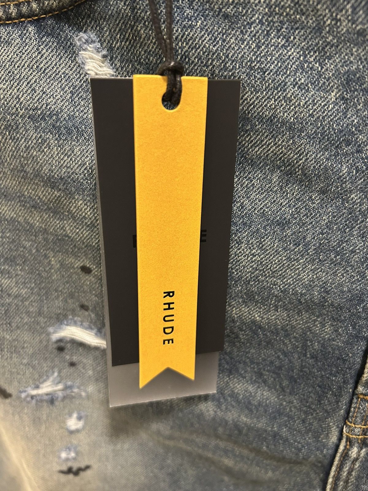 Rhude Rhude 90s indigo denim Size US 33 - 9 Thumbnail