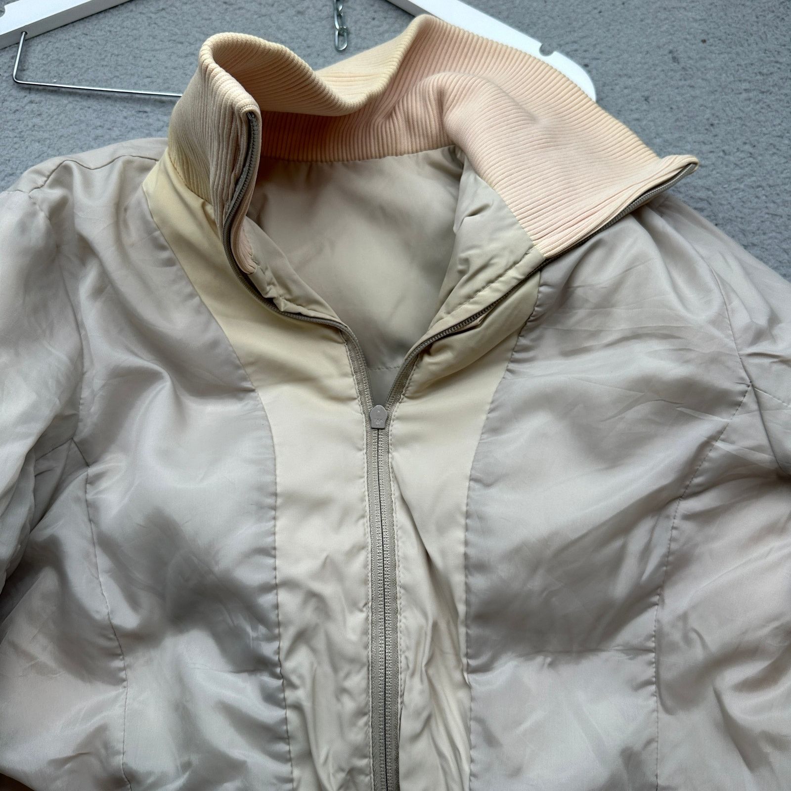 Gap VTG Gap Puffer Goose Down Jacket Women Small Tan Pink Size S / US 4 / IT 40 - 7 Thumbnail