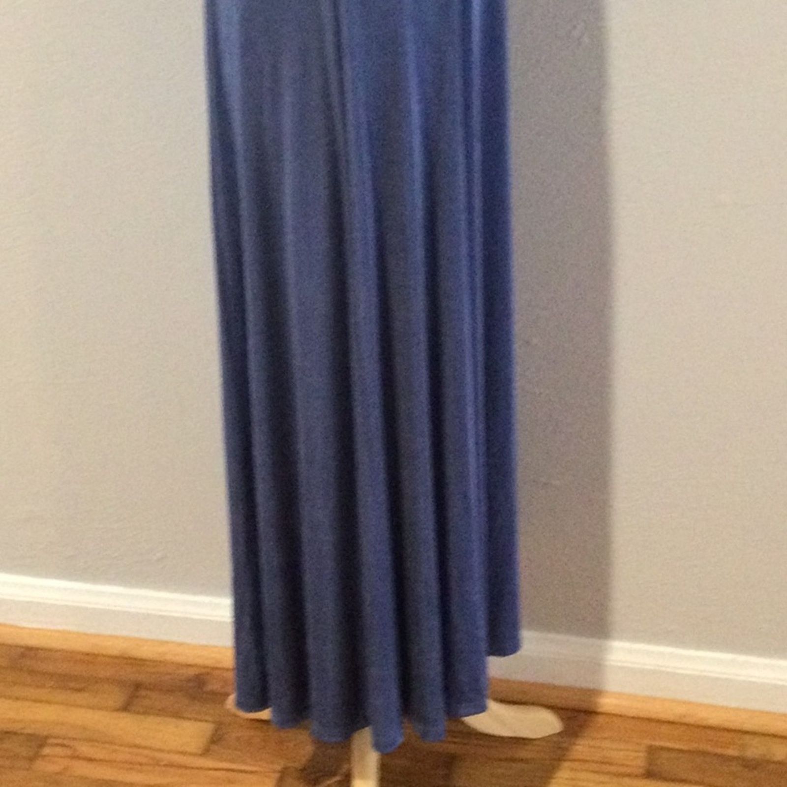 Chicos Chico's Travelers Charlotte Blue A-Line Skirt NWT 2/L/12 Size 34" / US 12 / IT 48 - 6 Thumbnail