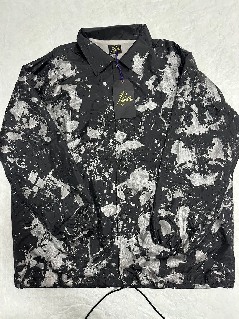 Needles Needles Butterfly Ink Splatter Coach Jacket - dmc Size US M / EU 48-50 / 2 - 1 Thumbnail