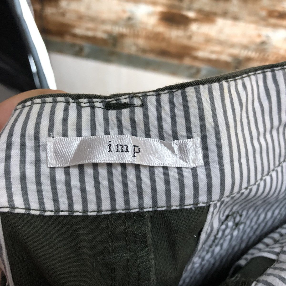 Japanese Brand Imp green Cargo buckle back utility Multipocket Pants #A2434 Size US 28 / EU 44 - 20 Thumbnail