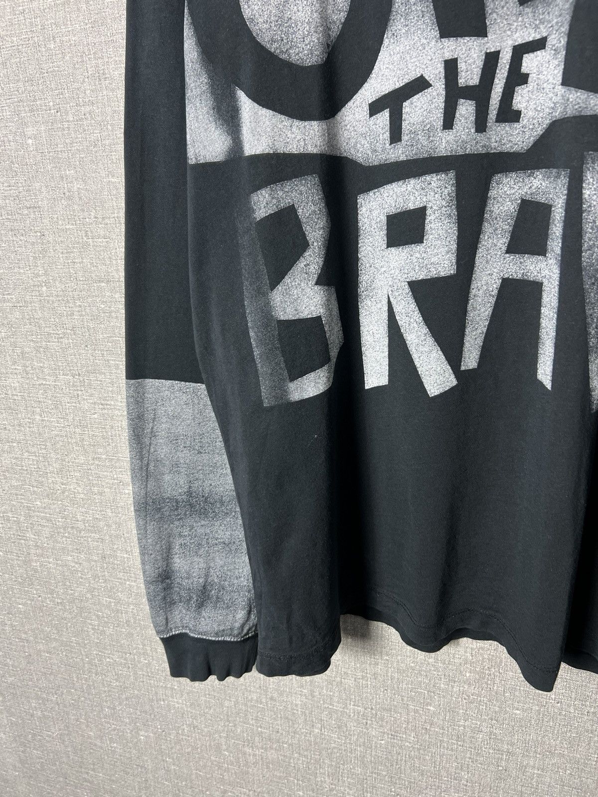 Diesel × Vintage Rare Diesel Only The Brave 78 Big Logo Long Sleeve T-Shirt Size US L / EU 52-54 / 3 - 5 Thumbnail