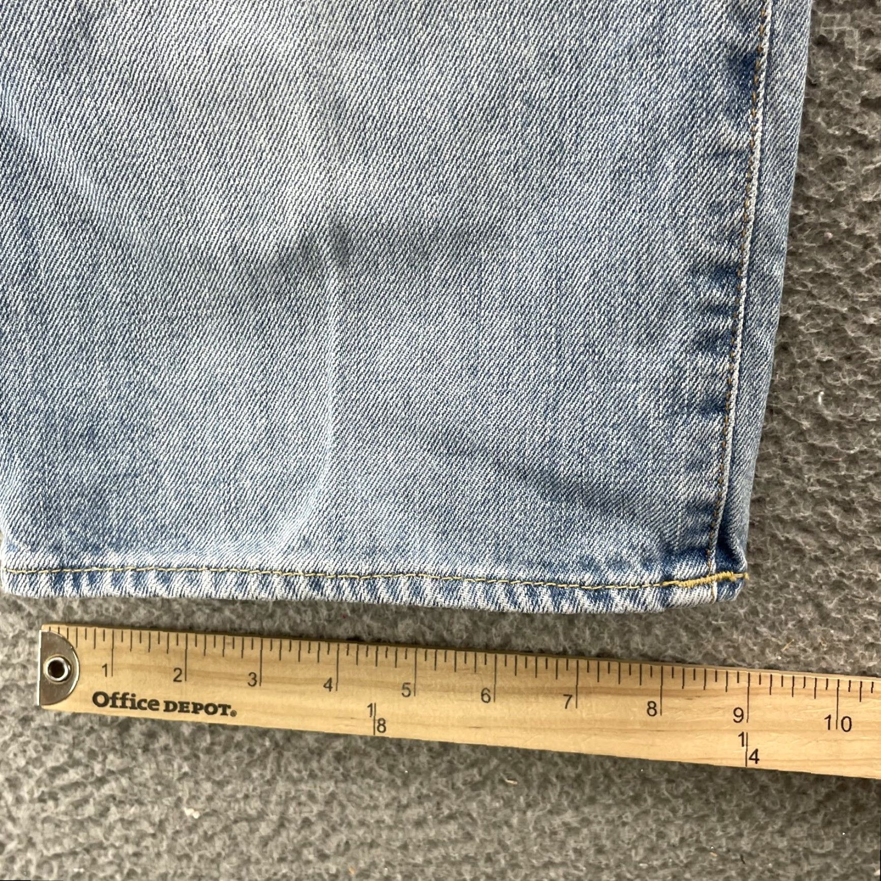 Polo Ralph Lauren VINTAGE Polo Ralph Lauren Jeans Co. Women's 12 34x32 Baggy 90s Y2K Streetwear Workwear Blue Denim Shirt Jeans Co. Polo Sayurday Mens Womens Girls Boys Size 34" / US 12 / IT 48 - 4 Thumbnail