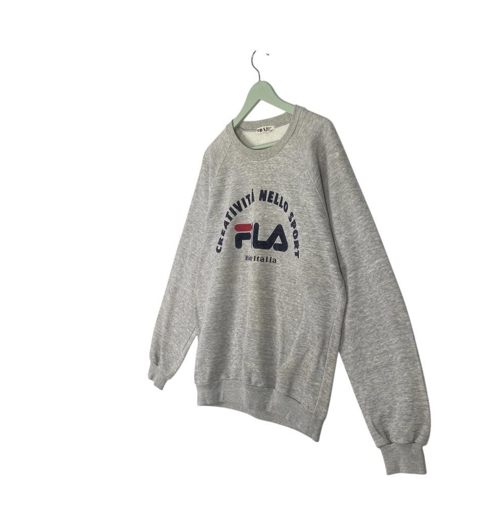 Designer × Vintage vintage Hoodie/sweater fila x streetwear fila nice design - Size US M / EU 48-50 / 2 - 2 Thumbnail