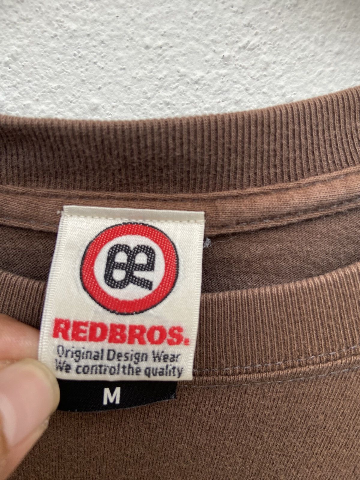 Japanese Brand 🔥 RED BROS t shirt long sleeve japan streetwear tees Size US M / EU 48-50 / 2 - 6 Thumbnail