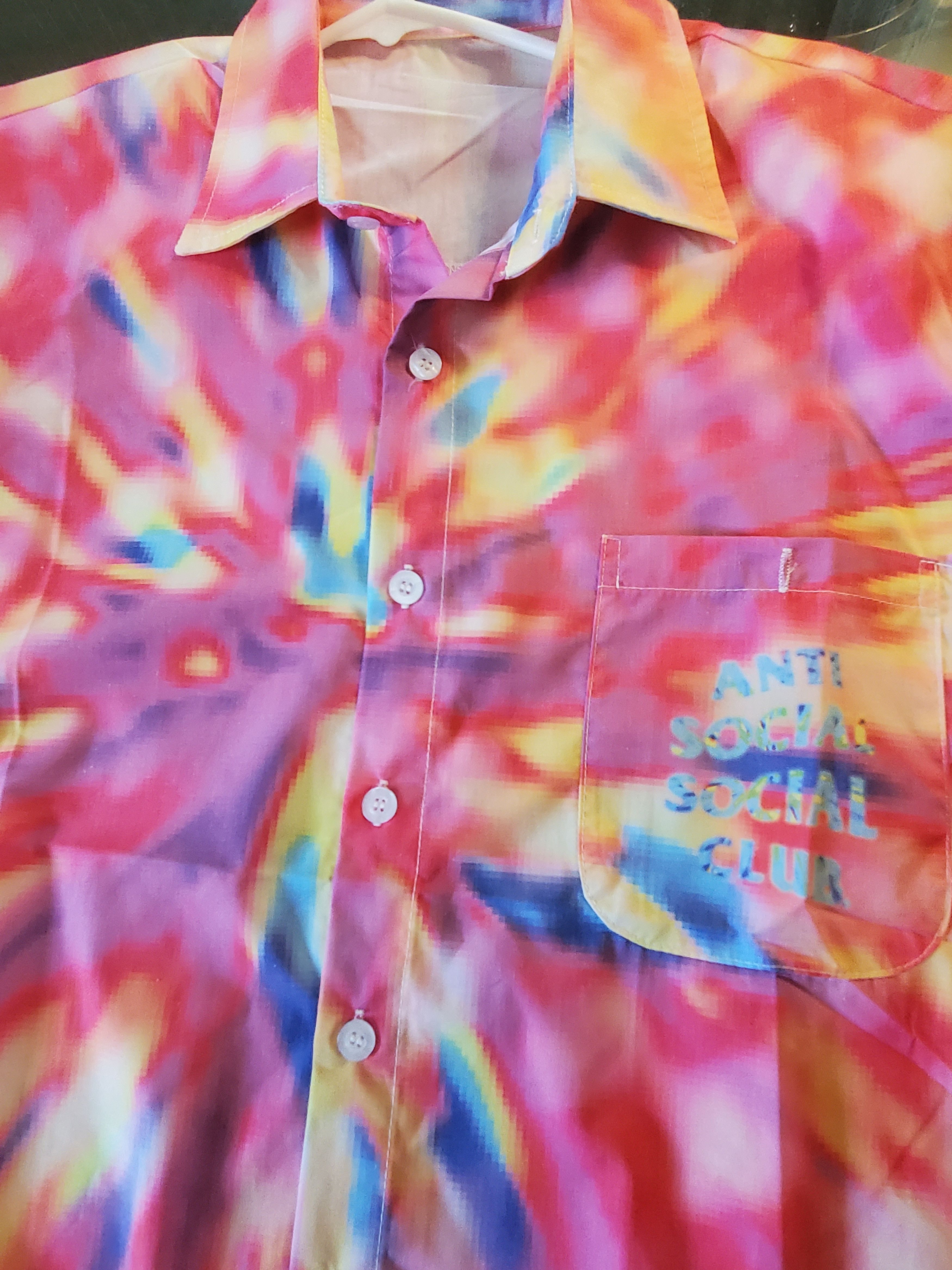 Anti Social Social Club Anti Social Social Club Button Shirt "Colorblind" Small Size US S / EU 44-46 / 1 - 5 Thumbnail