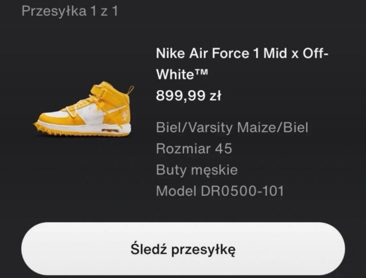 Nike × Off-White Nike off-white af1 mid shoes Size US 10 / EU 43 - 7 Thumbnail