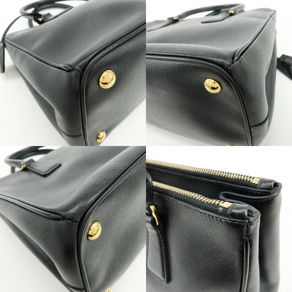 Prada Prada Galleria Saffiano Tote Black Size ONE SIZE - 5 Thumbnail